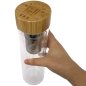 Preview: Glasflasche doppelwandig mit Infusor