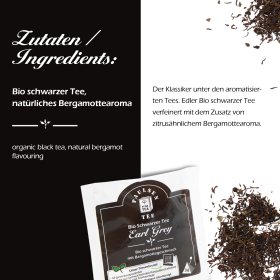 Preview: Bio Earl Grey, schwarzer Tee