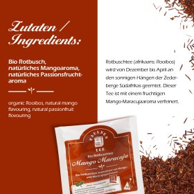 Preview: Bio Mango Maracuja, Rotbuschtee