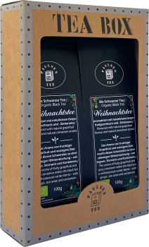 Preview: Bio schwarzer Weihnachtstee Set 2x 100g