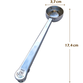 Dosierlöffel mit Klammer