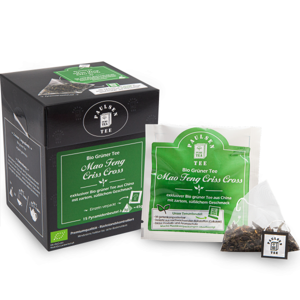 Bio Mao Feng Criss Cross, grüner Tee