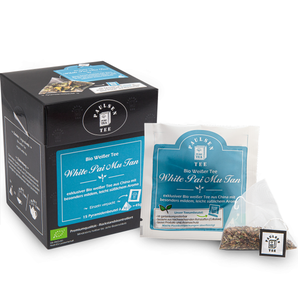 Bio White Pai Mu Tan, Weißer Tee