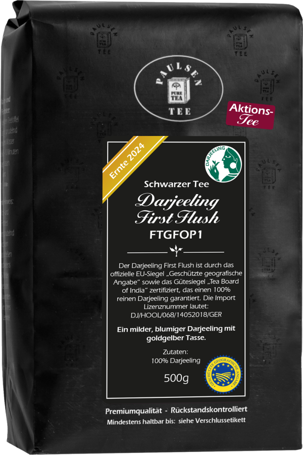 Darjeeling First Flush Ernte 2024