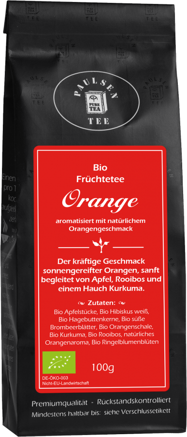 Bio Orangentee, Früchtetee